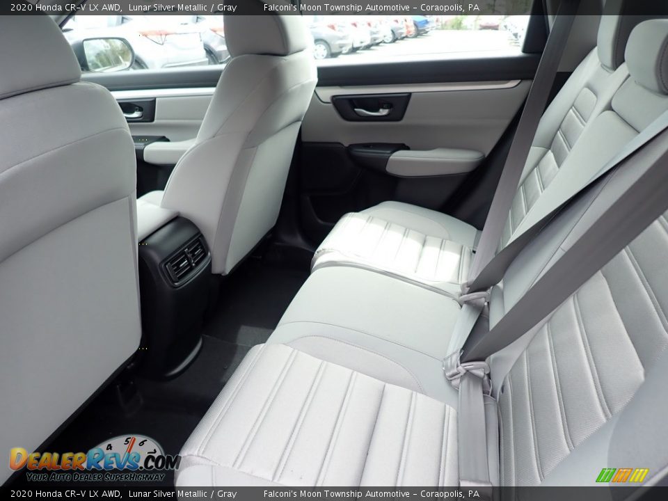2020 Honda CR-V LX AWD Lunar Silver Metallic / Gray Photo #10