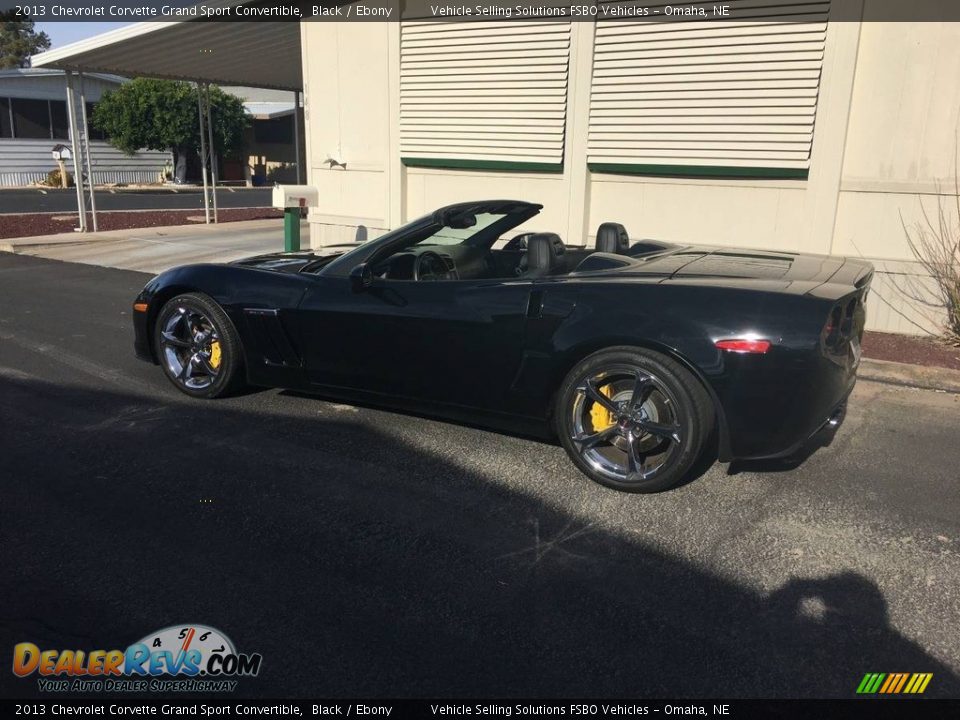 Black 2013 Chevrolet Corvette Grand Sport Convertible Photo #23