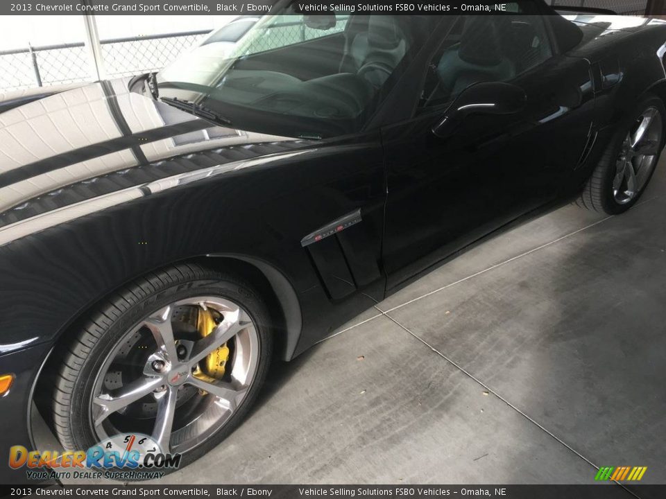 Black 2013 Chevrolet Corvette Grand Sport Convertible Photo #24