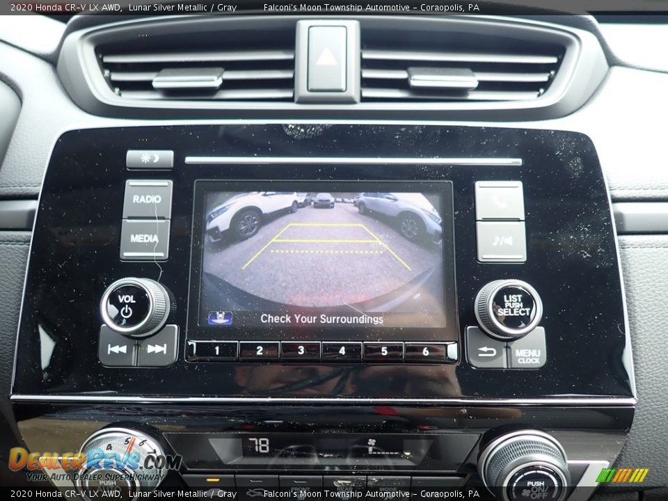 2020 Honda CR-V LX AWD Lunar Silver Metallic / Gray Photo #15