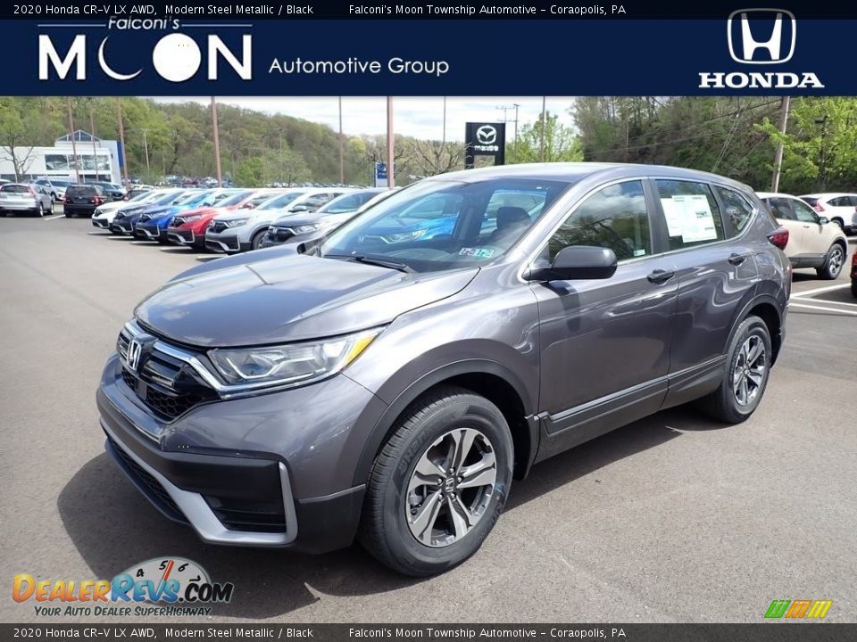 2020 Honda CR-V LX AWD Modern Steel Metallic / Black Photo #1