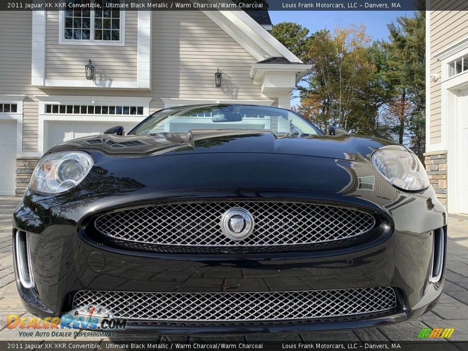 2011 Jaguar XK XKR Convertible Ultimate Black Metallic / Warm Charcoal/Warm Charcoal Photo #26