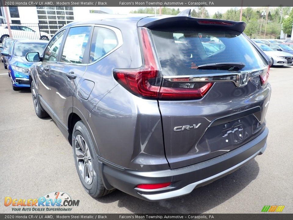 2020 Honda CR-V LX AWD Modern Steel Metallic / Black Photo #3