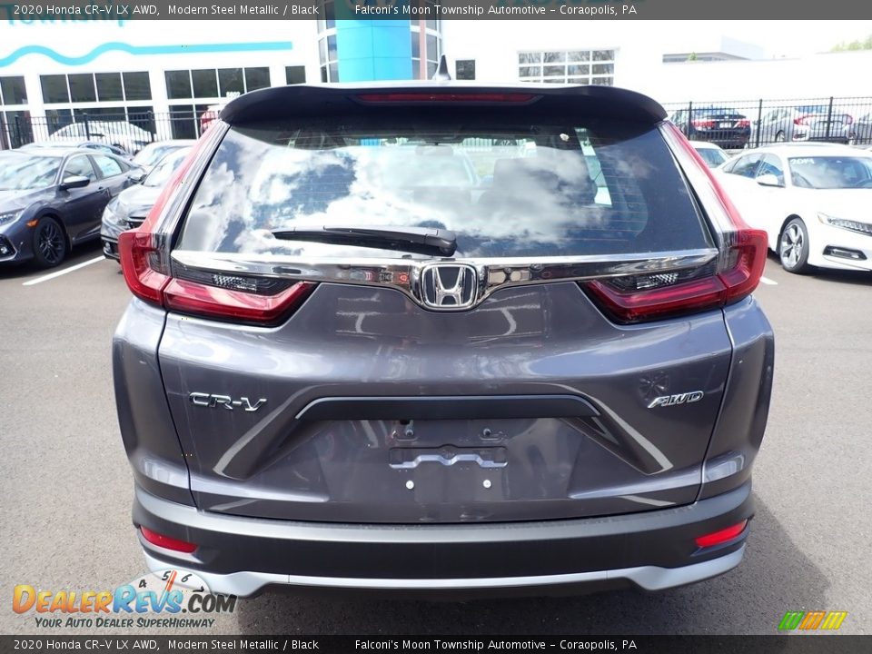 2020 Honda CR-V LX AWD Modern Steel Metallic / Black Photo #4