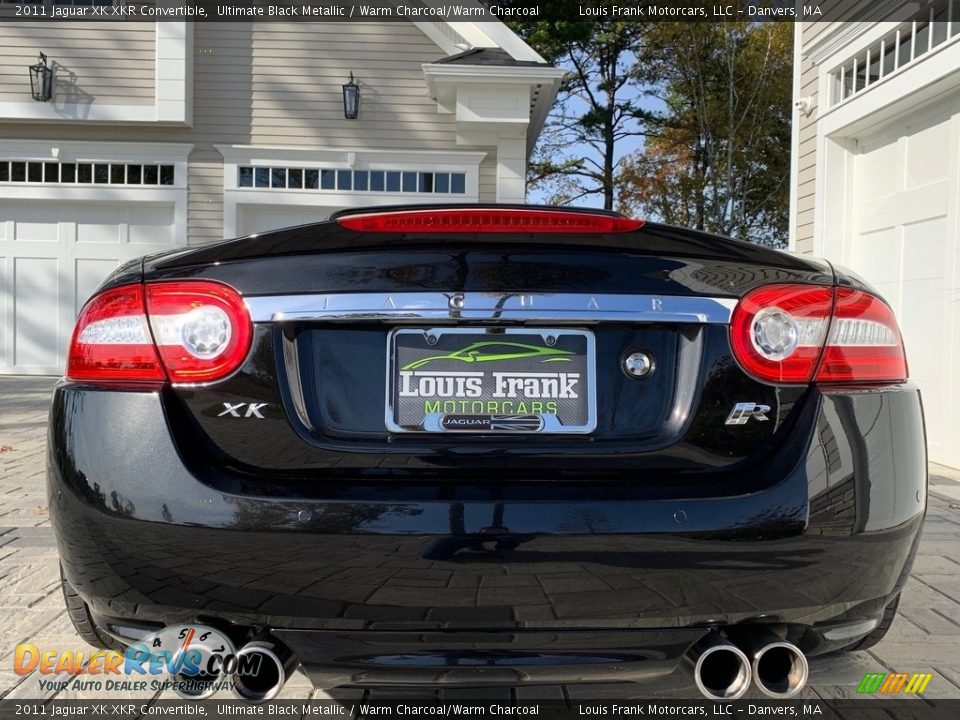 2011 Jaguar XK XKR Convertible Ultimate Black Metallic / Warm Charcoal/Warm Charcoal Photo #29