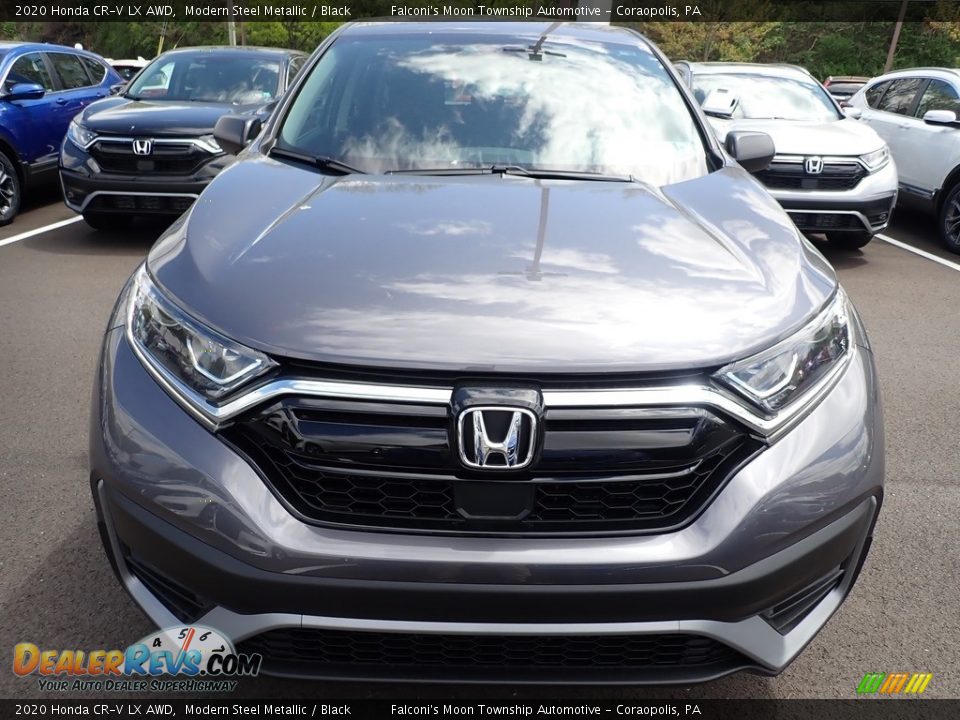 2020 Honda CR-V LX AWD Modern Steel Metallic / Black Photo #7