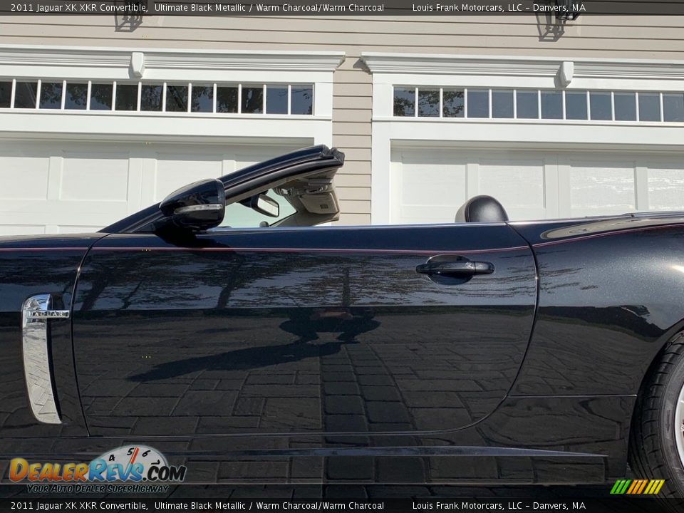 2011 Jaguar XK XKR Convertible Ultimate Black Metallic / Warm Charcoal/Warm Charcoal Photo #33