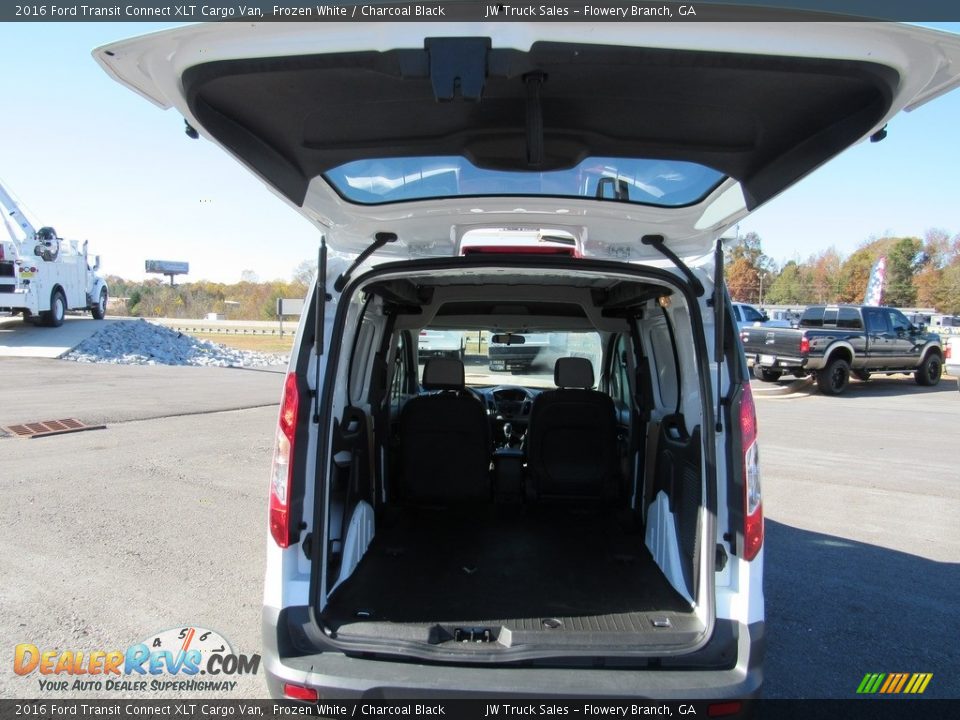 2016 Ford Transit Connect XLT Cargo Van Frozen White / Charcoal Black Photo #9