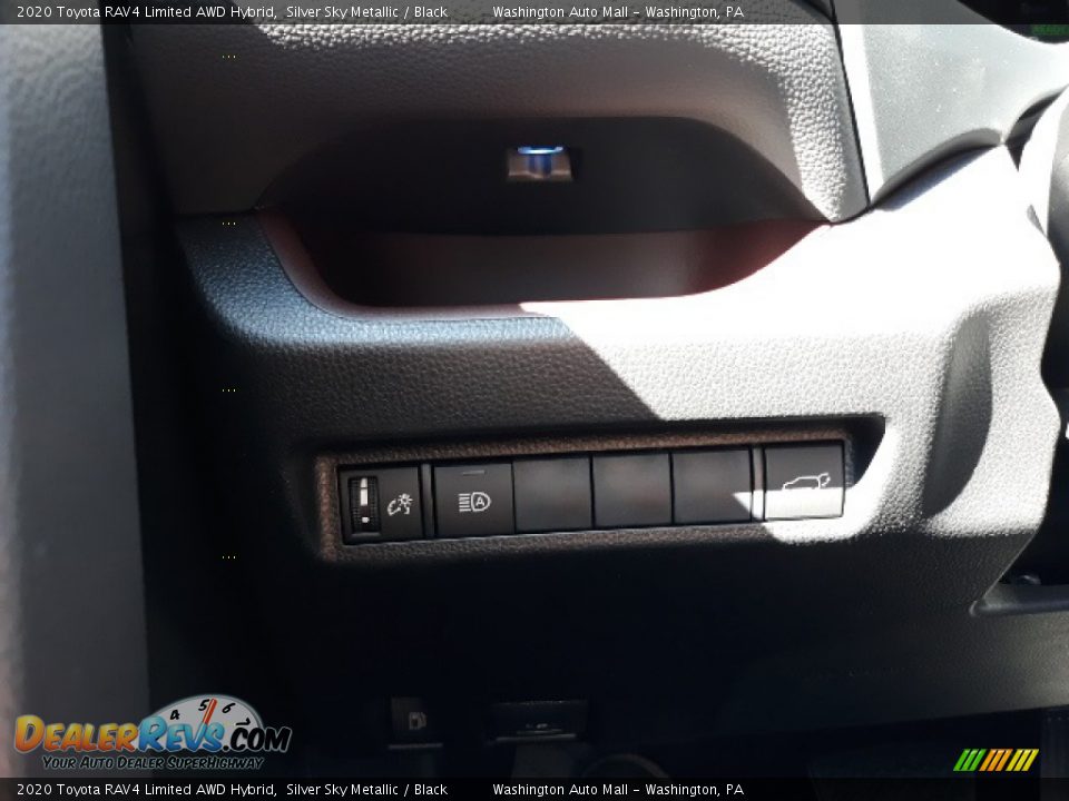 2020 Toyota RAV4 Limited AWD Hybrid Silver Sky Metallic / Black Photo #10