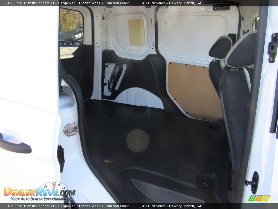 2016 Ford Transit Connect XLT Cargo Van Frozen White / Charcoal Black Photo #12