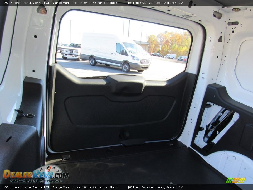 2016 Ford Transit Connect XLT Cargo Van Frozen White / Charcoal Black Photo #13