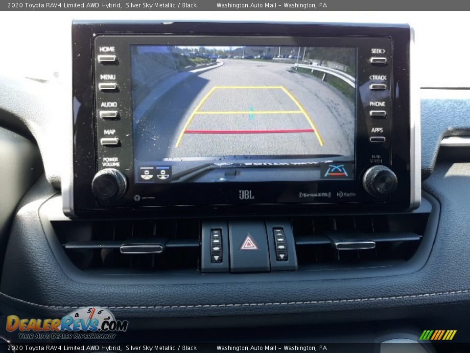 2020 Toyota RAV4 Limited AWD Hybrid Silver Sky Metallic / Black Photo #13