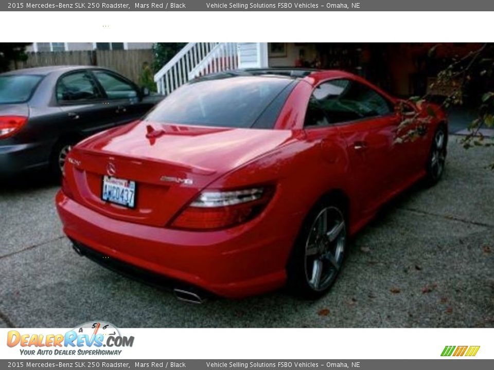 2015 Mercedes-Benz SLK 250 Roadster Mars Red / Black Photo #16