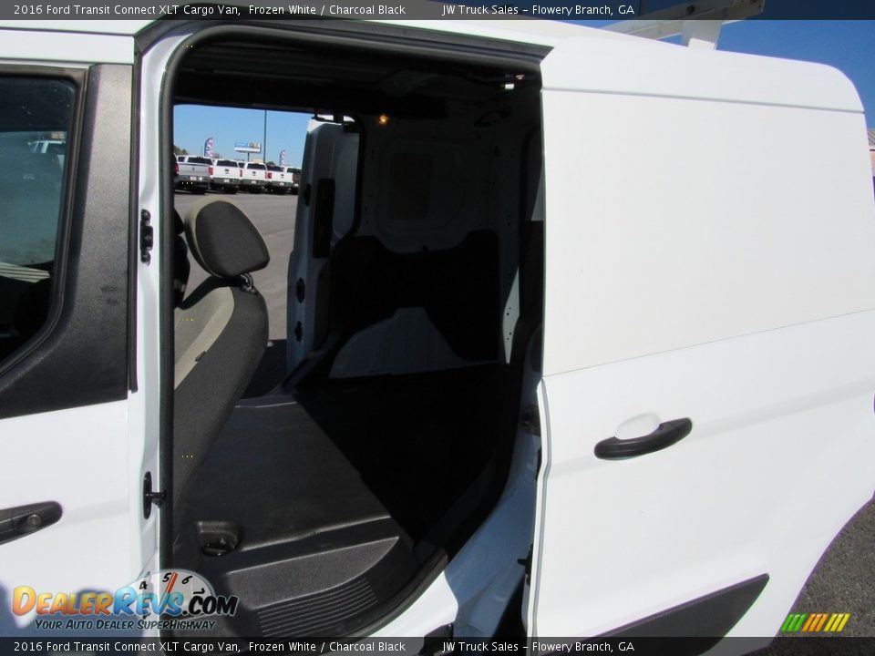 2016 Ford Transit Connect XLT Cargo Van Frozen White / Charcoal Black Photo #14