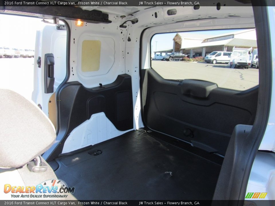 2016 Ford Transit Connect XLT Cargo Van Frozen White / Charcoal Black Photo #15