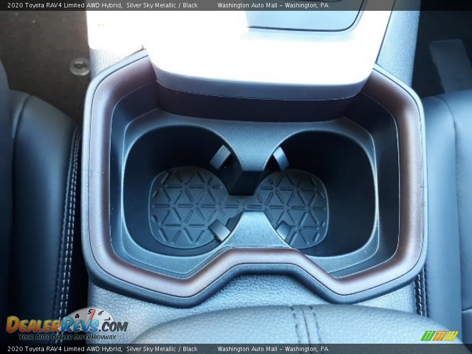 2020 Toyota RAV4 Limited AWD Hybrid Silver Sky Metallic / Black Photo #16