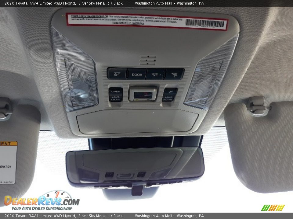 2020 Toyota RAV4 Limited AWD Hybrid Silver Sky Metallic / Black Photo #19