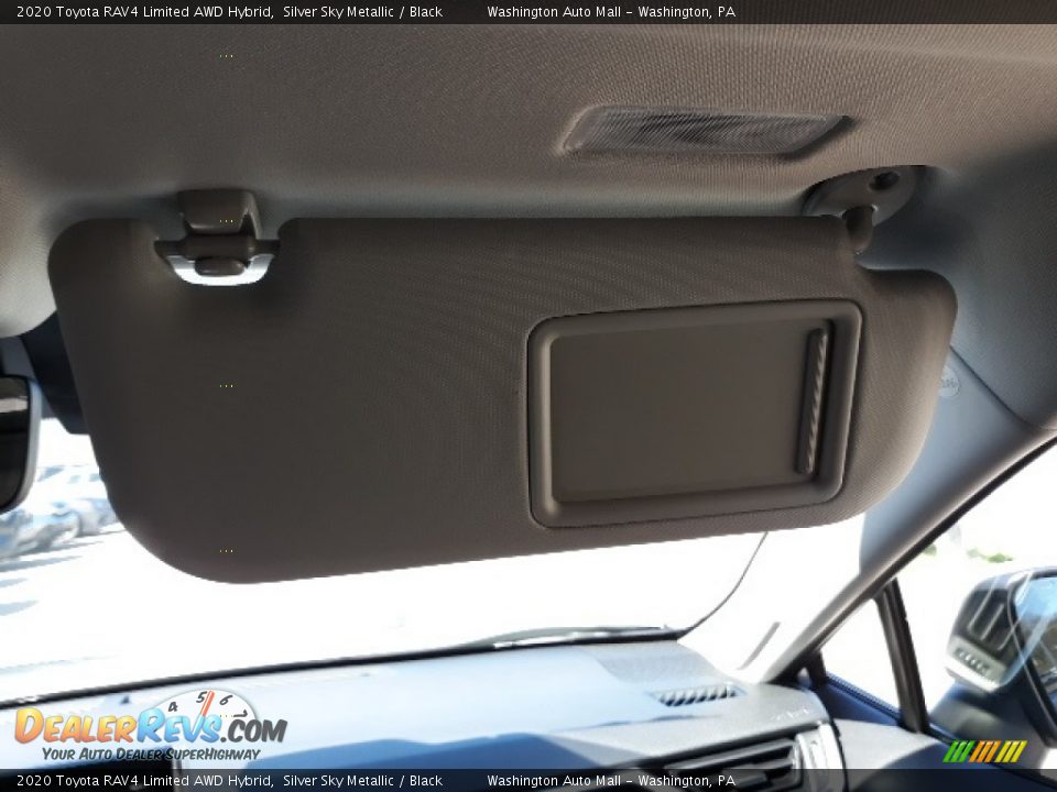 2020 Toyota RAV4 Limited AWD Hybrid Silver Sky Metallic / Black Photo #20