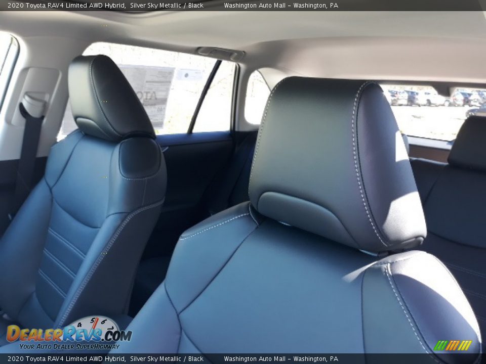 2020 Toyota RAV4 Limited AWD Hybrid Silver Sky Metallic / Black Photo #23
