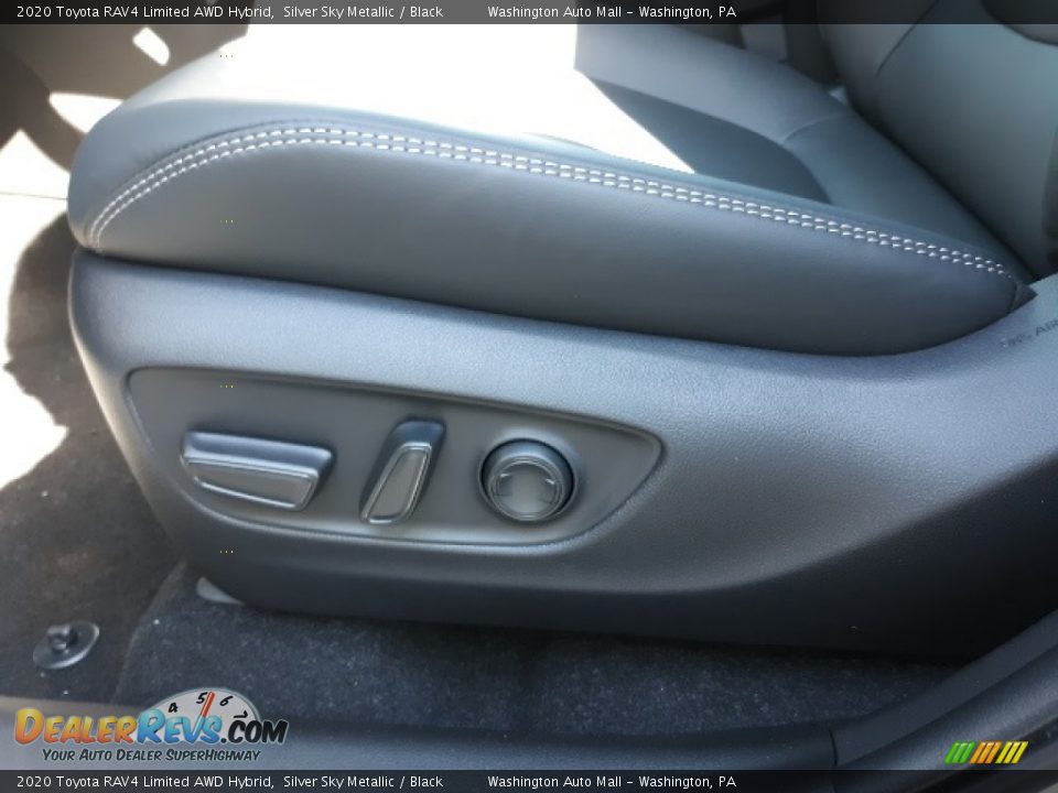 2020 Toyota RAV4 Limited AWD Hybrid Silver Sky Metallic / Black Photo #24