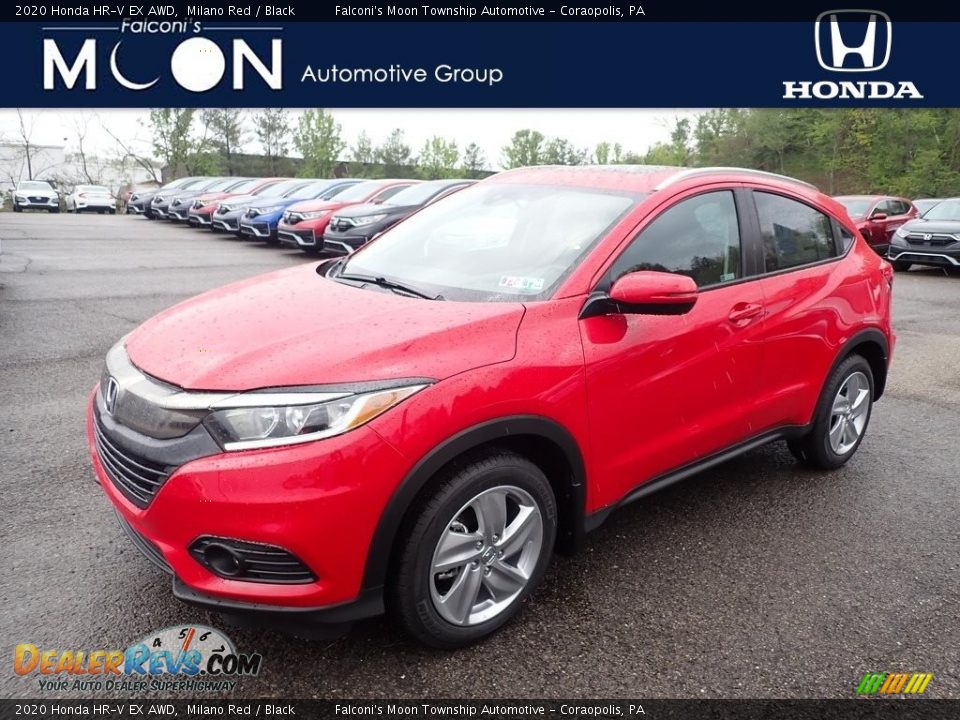 2020 Honda HR-V EX AWD Milano Red / Black Photo #1
