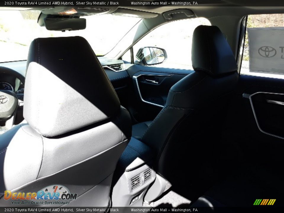 2020 Toyota RAV4 Limited AWD Hybrid Silver Sky Metallic / Black Photo #27