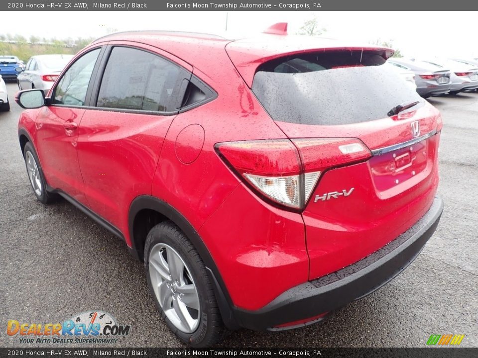 2020 Honda HR-V EX AWD Milano Red / Black Photo #2
