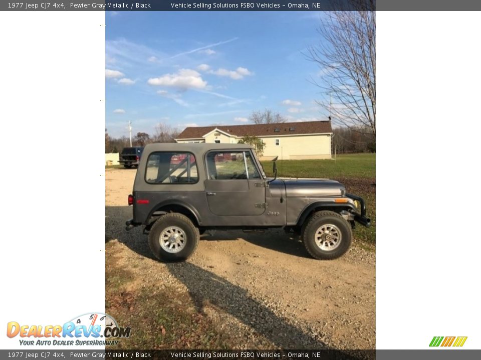 Pewter Gray Metallic 1977 Jeep CJ7 4x4 Photo #6