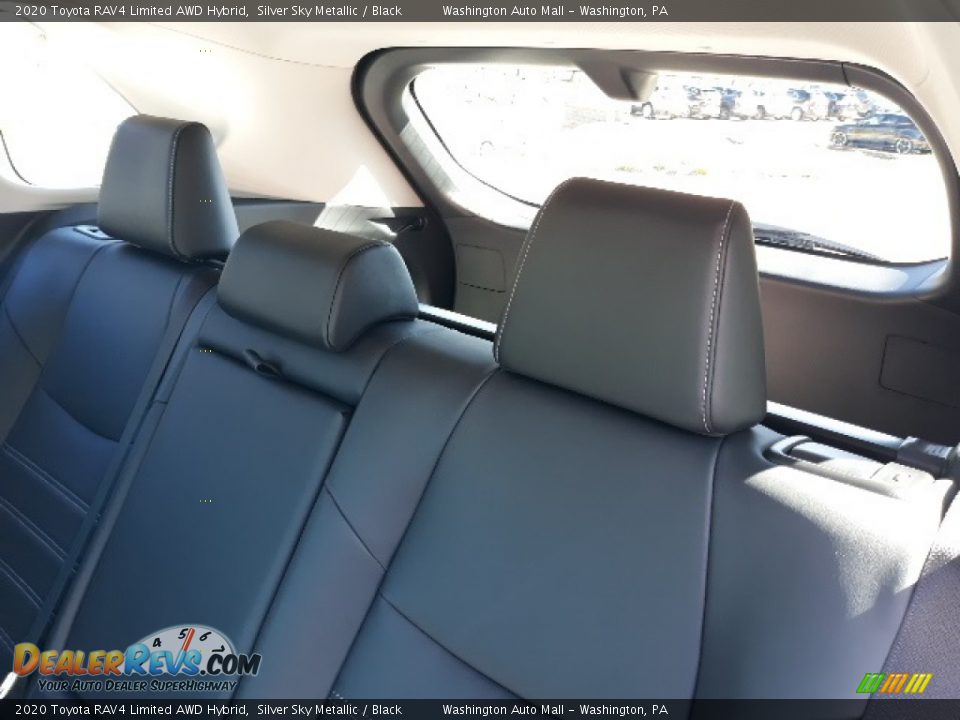 2020 Toyota RAV4 Limited AWD Hybrid Silver Sky Metallic / Black Photo #29