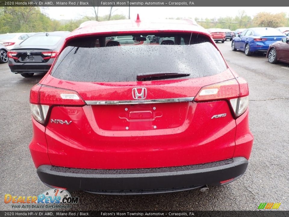 2020 Honda HR-V EX AWD Milano Red / Black Photo #3