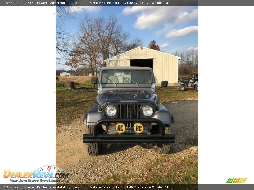 Pewter Gray Metallic 1977 Jeep CJ7 4x4 Photo #7