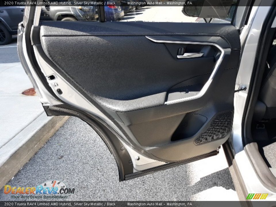 2020 Toyota RAV4 Limited AWD Hybrid Silver Sky Metallic / Black Photo #30