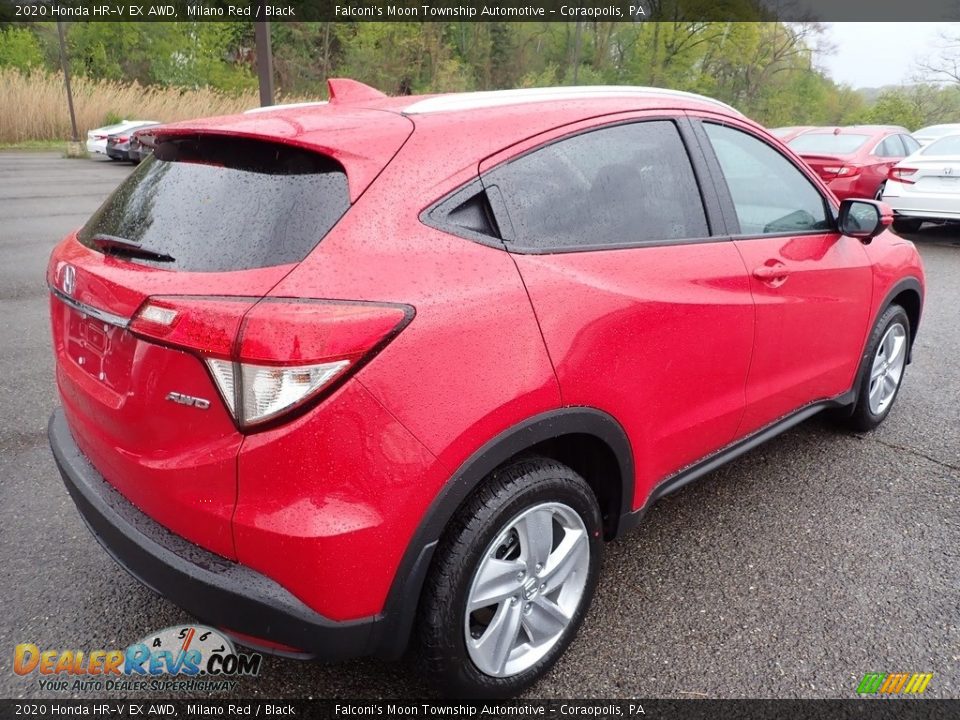2020 Honda HR-V EX AWD Milano Red / Black Photo #4