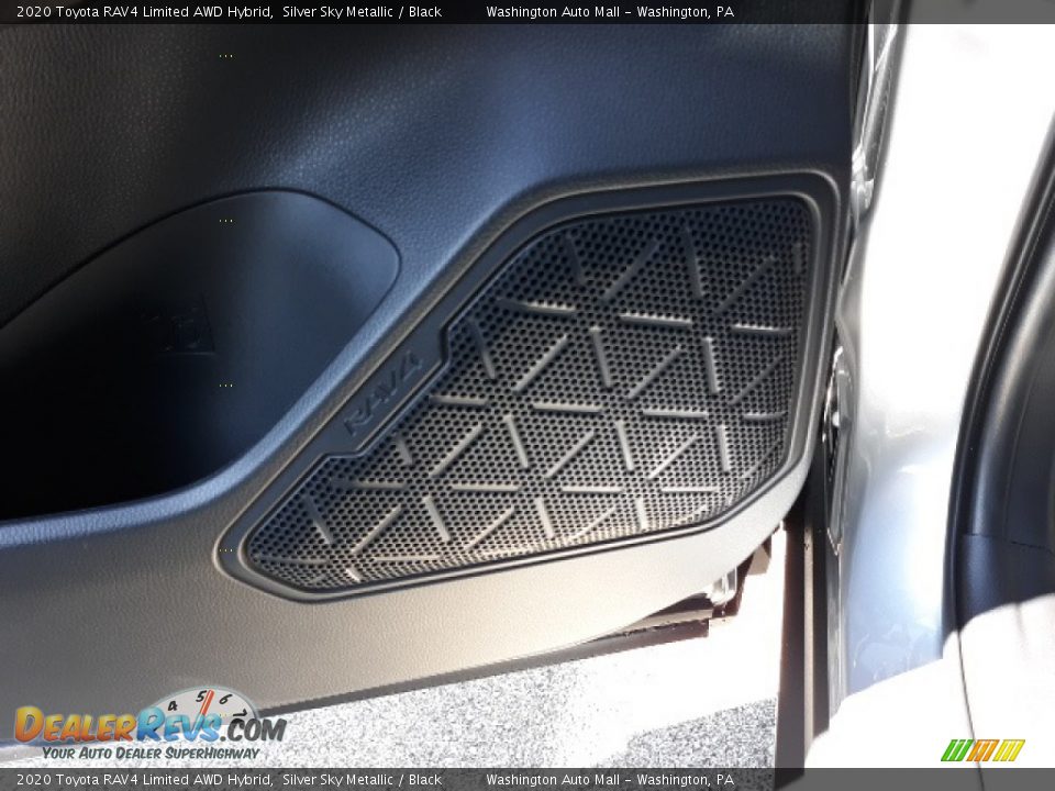 2020 Toyota RAV4 Limited AWD Hybrid Silver Sky Metallic / Black Photo #31