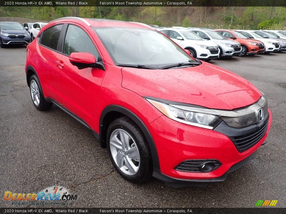 2020 Honda HR-V EX AWD Milano Red / Black Photo #5