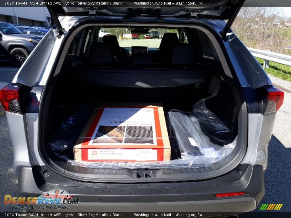 2020 Toyota RAV4 Limited AWD Hybrid Silver Sky Metallic / Black Photo #33