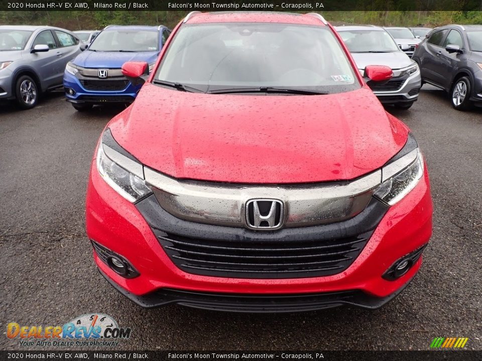2020 Honda HR-V EX AWD Milano Red / Black Photo #6