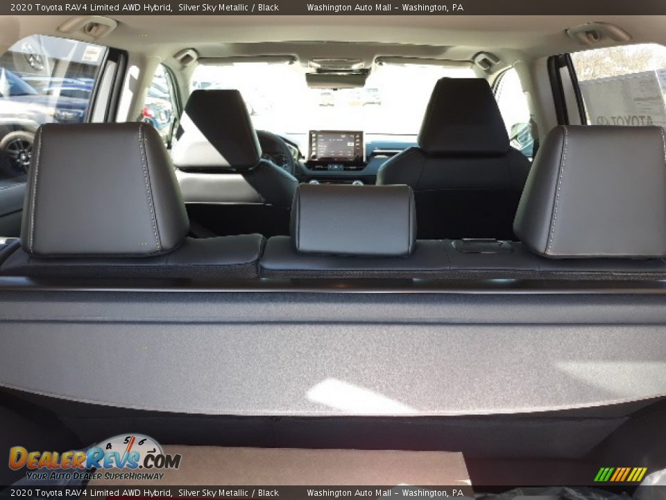 2020 Toyota RAV4 Limited AWD Hybrid Silver Sky Metallic / Black Photo #34