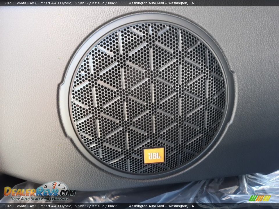 2020 Toyota RAV4 Limited AWD Hybrid Silver Sky Metallic / Black Photo #35