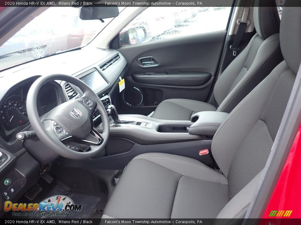 2020 Honda HR-V EX AWD Milano Red / Black Photo #8