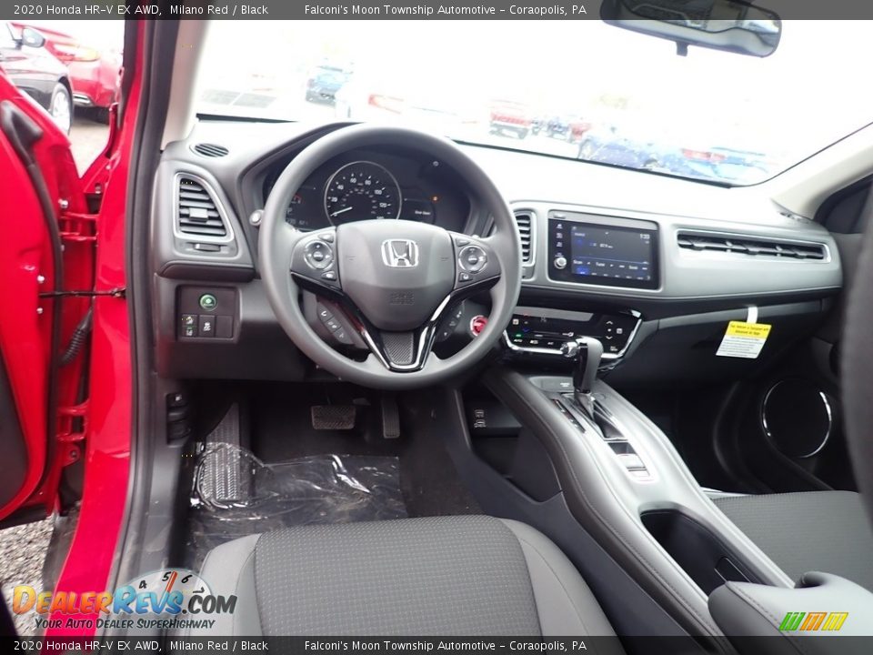 2020 Honda HR-V EX AWD Milano Red / Black Photo #10