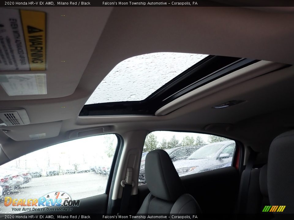 2020 Honda HR-V EX AWD Milano Red / Black Photo #13