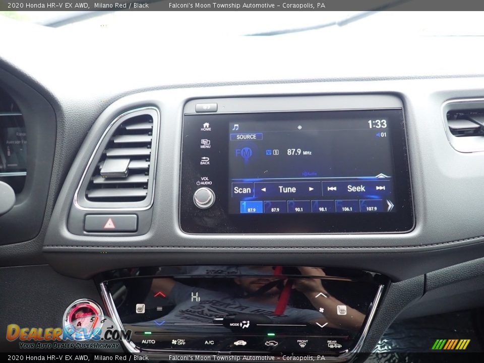 2020 Honda HR-V EX AWD Milano Red / Black Photo #14
