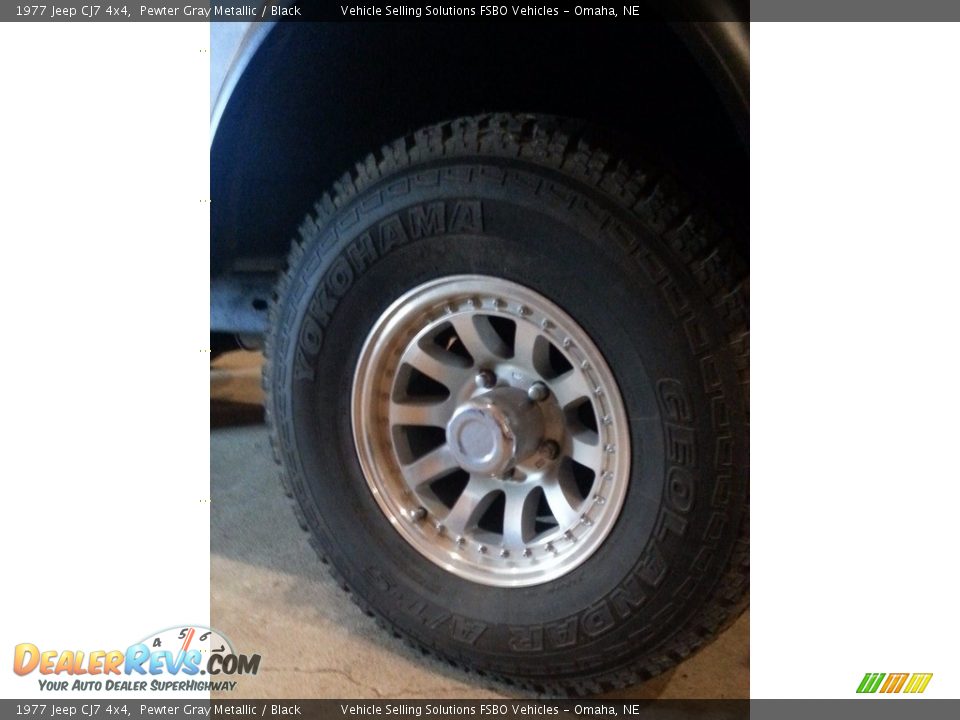 Custom Wheels of 1977 Jeep CJ7 4x4 Photo #26