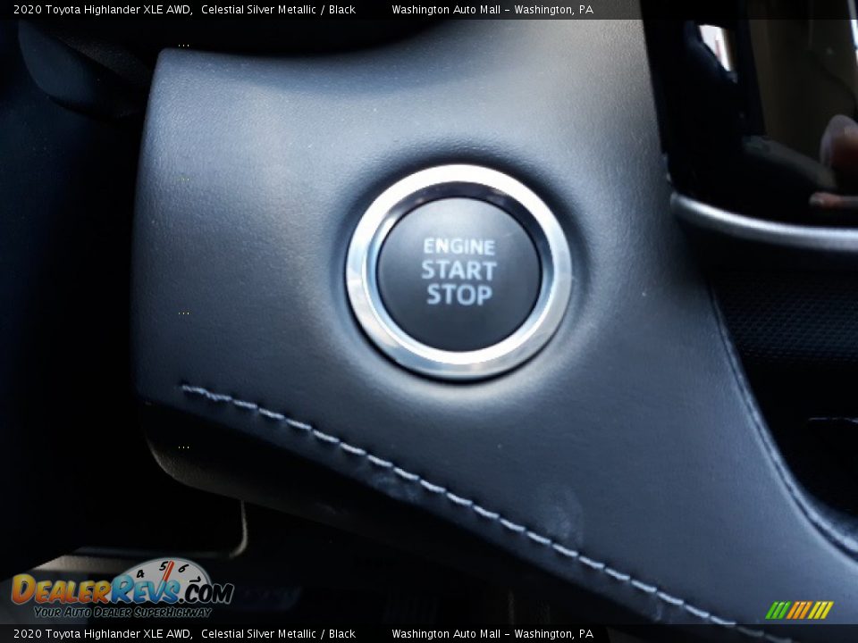 2020 Toyota Highlander XLE AWD Celestial Silver Metallic / Black Photo #9