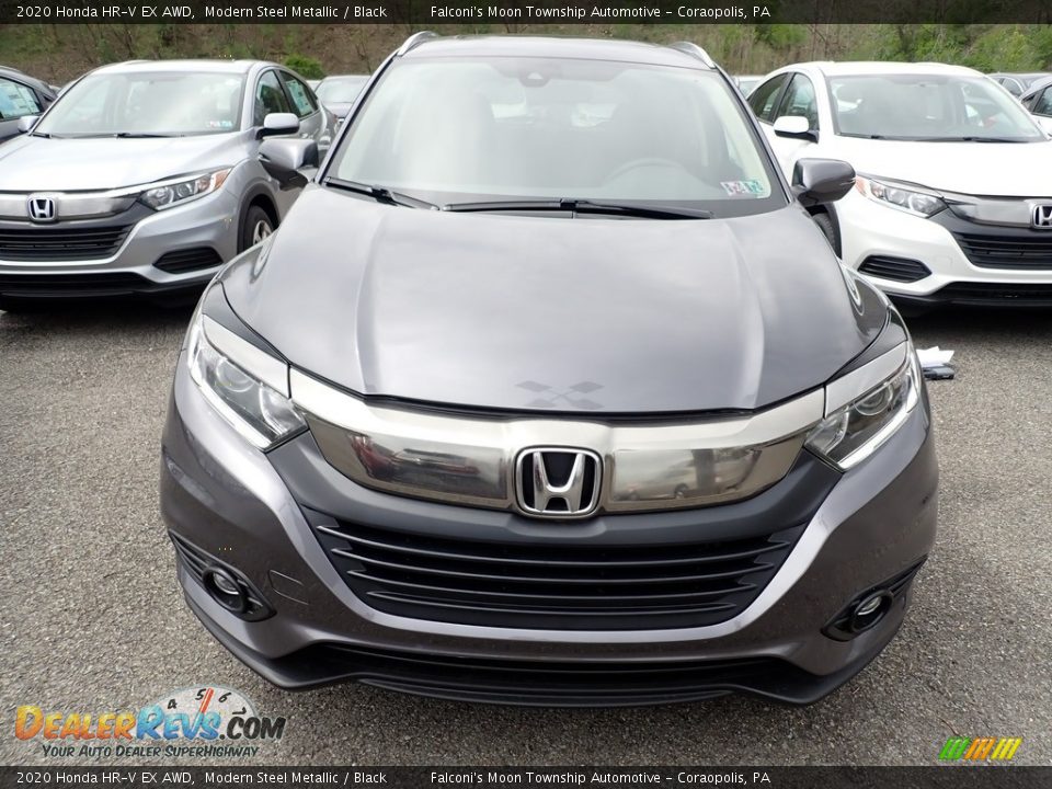 2020 Honda HR-V EX AWD Modern Steel Metallic / Black Photo #6