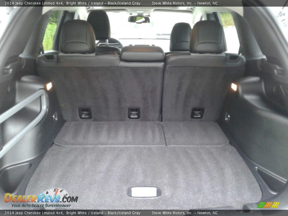 2014 Jeep Cherokee Limited 4x4 Bright White / Iceland - Black/Iceland Gray Photo #14