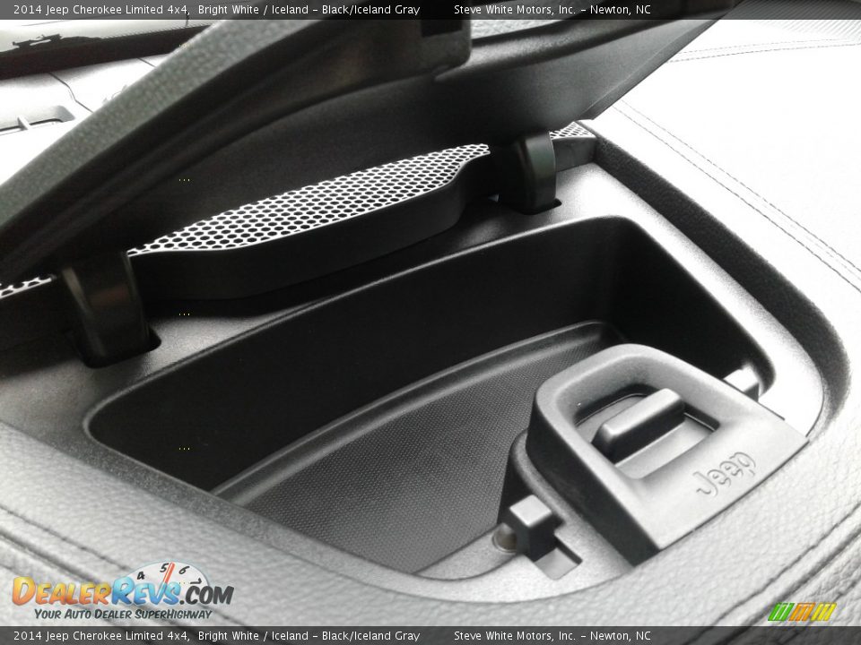 2014 Jeep Cherokee Limited 4x4 Bright White / Iceland - Black/Iceland Gray Photo #21
