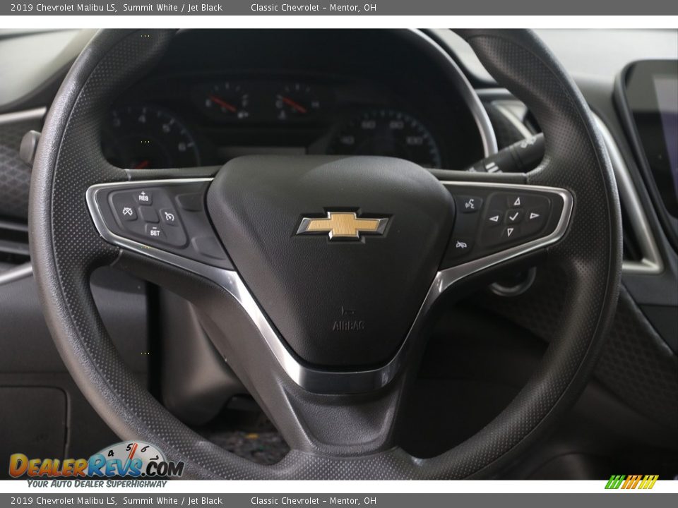 2019 Chevrolet Malibu LS Summit White / Jet Black Photo #7