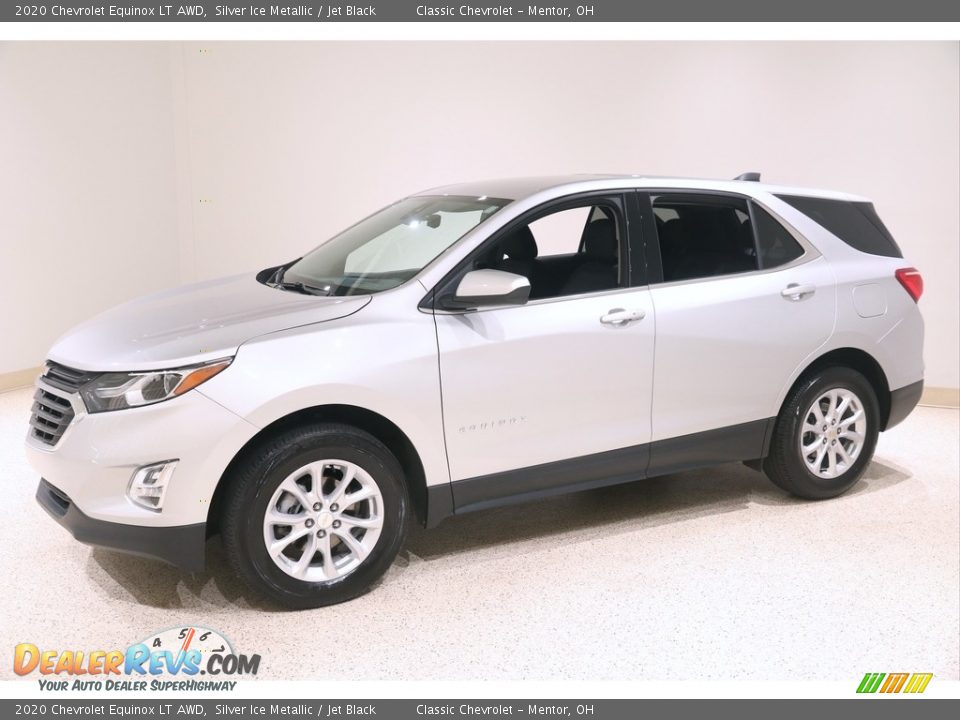 2020 Chevrolet Equinox LT AWD Silver Ice Metallic / Jet Black Photo #3